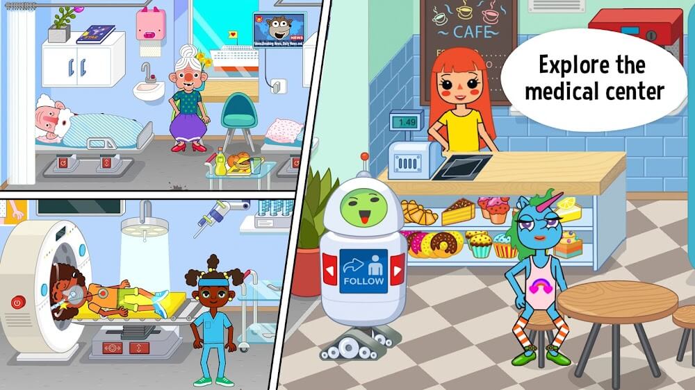 Pepi Hospital MOD APK 5Play